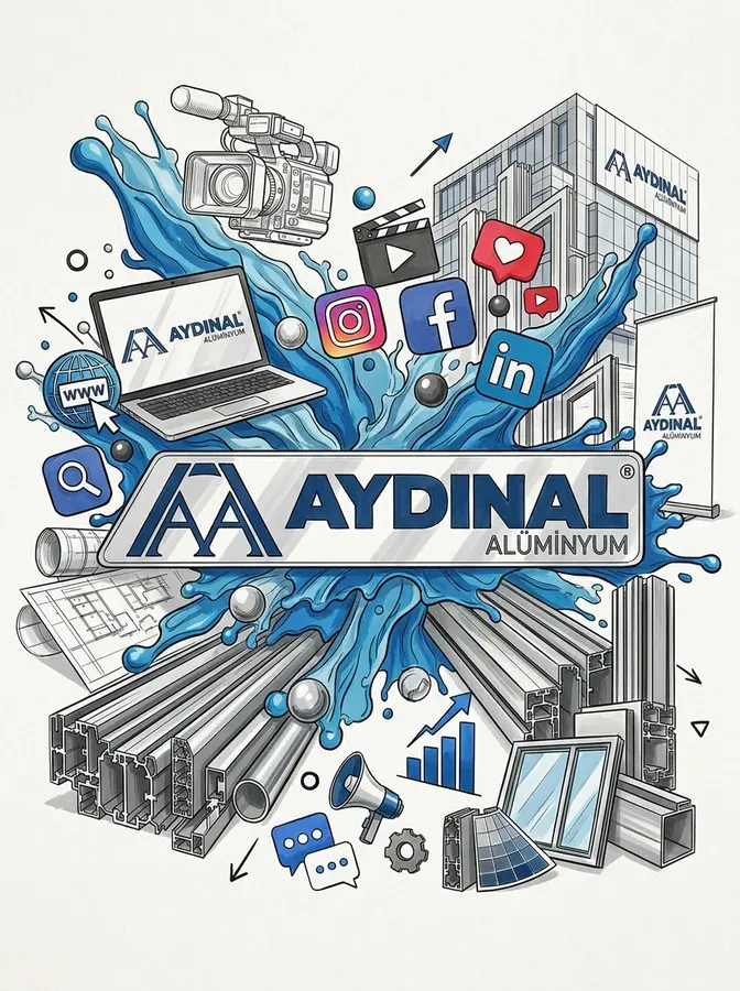 Aydınal Alüminyum — Web Sitesi, Video Prodüksiyon, Sosyal Medya | UGR Reklam Ajansı